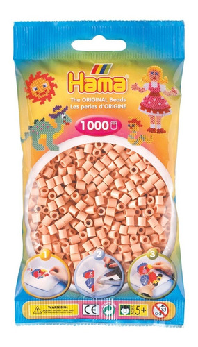 Hama Beads Midi Perler 1000 Unidades Color Piel Carne Pixel