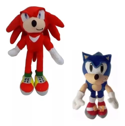 Sonic boneco pelúcia