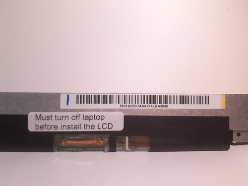 Matrix-pantalla Led Lcd De 15,6 Pulgadas Para Portátil Acer (Usado)