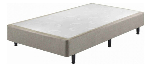 Base Box Ecoflex Somiê Solteiro 88x188x37 D19ah000309 Cor Cinza