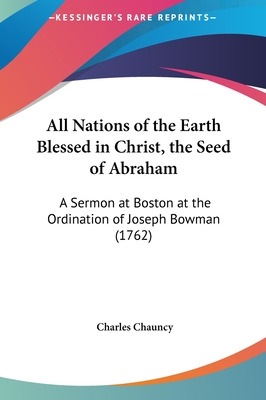 Libro All Nations Of The Earth Blessed In Christ, The See...