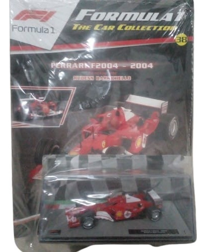 Colección Auto Formula 1 N°38 Ferrari F2004 - 2004 Rubens   