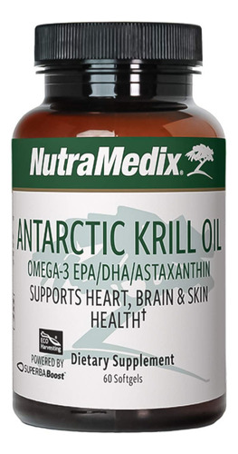 Nutramedix Aceite De Krill Antártico 500 Mg - Suplemento De