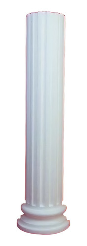 Molde Unicel Columna Romana 25 Cm Diametro X 1.22 M. 2 Pzas