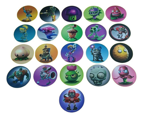 Figuras Plantas Vs Zombies Vualá Colección Completa + Regalo