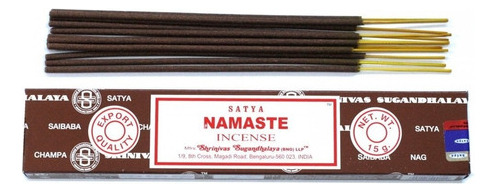 Sahumerios Satya Nag Champa Pack X 12 Cajas - Pacha Kuyuy Fragancia 12 Namaste