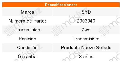 Soporte Transmisión Chevrolet C20 71-91 2903040