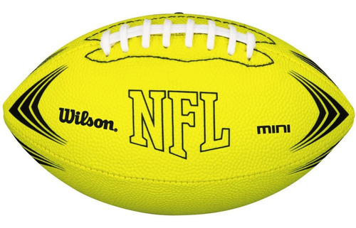 Balón De Futbol Americano Wilson Mini Amarillo