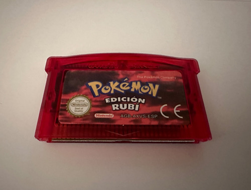Lote 3 Pz Pokemon Rojo Fu Español Version Gba Re-pro & Envio