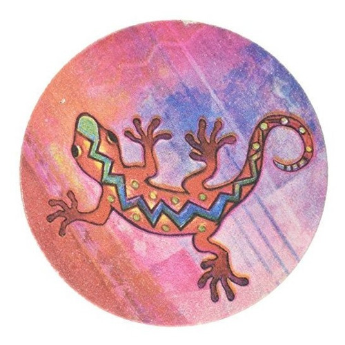 Posavasos Gecko De Gres Thirstystone, Multicolor