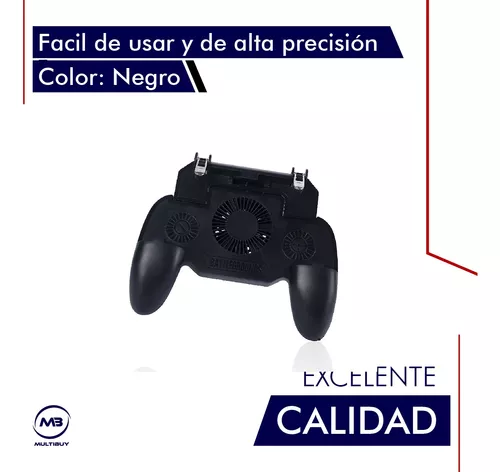 Control Gamepad 5 en 1 para Celular Juegos Control Joystick Gamepad  Videojuegos Diseño Ergonómico con Gatillos para Teléfono Móvil Android  Gamepad : : Electrónicos