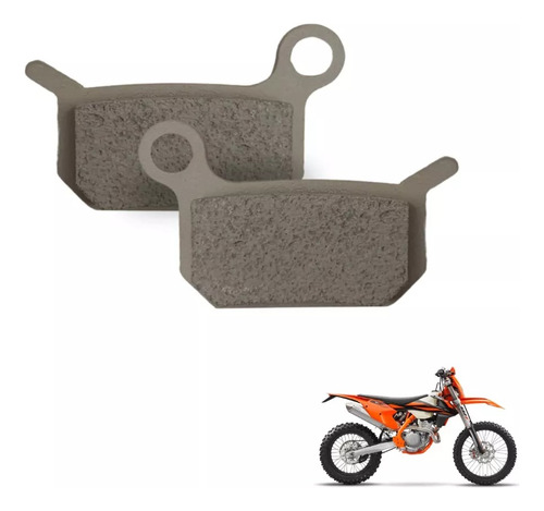 Pastilha Freio Traseira Ktm 65cc (todas) Sinterizada Vortex