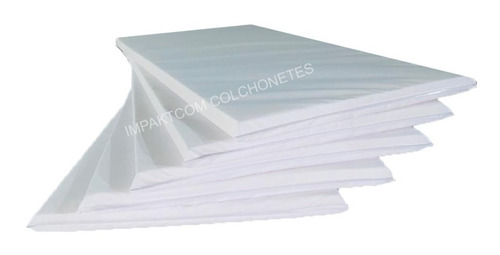 10 Colchonetes 1,20 X 60 X 4 - Creches, Escolas, Academias Cor Branco