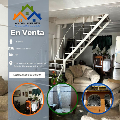 Se Vende Casa En Guaritos Iv
