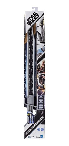 Espada Mandalorian Darksaber C/luz Y Sonido Star Wars Hasbro