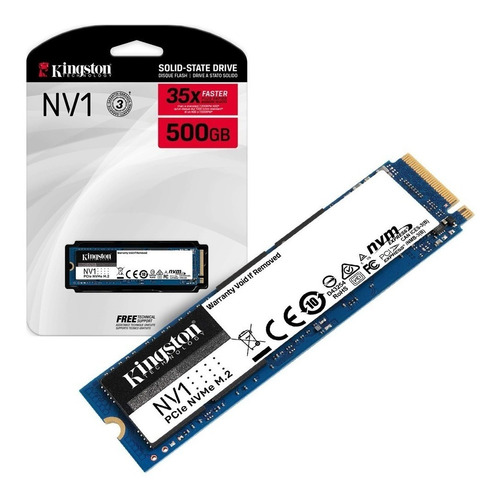 Disco Estado Solido Ssd 1tb Kingston Nv1 M.2 Nvme Pcie Cuota