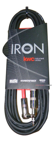 Cable P/ Instrumento Kwc Iron 221 P/p 6m Standard Angular