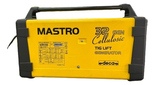 Soldador Tig-inverter Mastro Deca 32gen