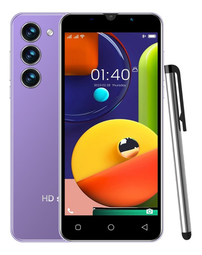 Teléfonos Inteligentes Android Baratos S23+ Rosa Claro 5.0 En 512mb Ram 4gb Rom