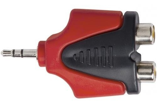 Adaptador 2 Rca 1 Miniplug Stereo Proel At128pro