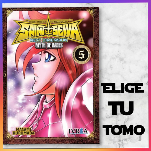 Manga Saint Seiya: Next Dimension Elige Tu Tomo Ivrea