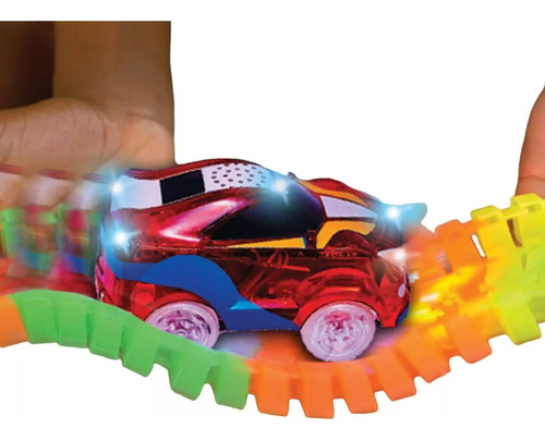 Juguete Pista Mágica Brillante Carreras Automóviles Niños