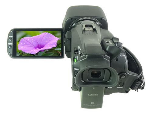 Filmadora Canon Hf-g70 4k Entrada Microfone Hdmi Limpa