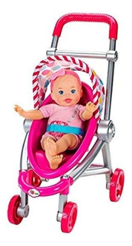 Little Mommy Bebita Con Carreola Mattel 