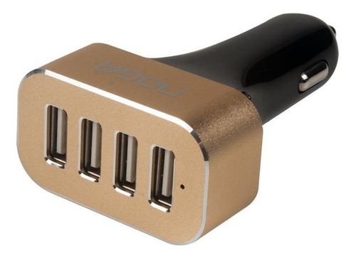 Cargador Celular Auto 4 Toma Usb Noga  Car Usb 17p