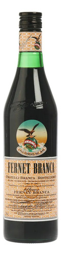 Fernet Branca Aperitivo Vermuth Botella 750 Ml Pack X12