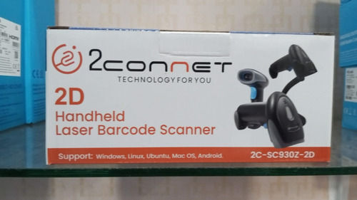 Lector Codigo De Barra 2connect 2d Model 2c-sc930z-2d