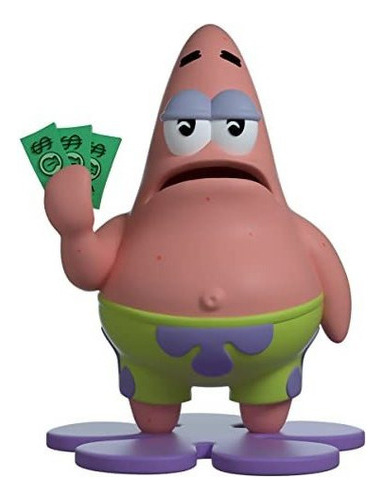 Tengo 3 Dólares, Figura Coleccionable De Patrick De 4 Pulga