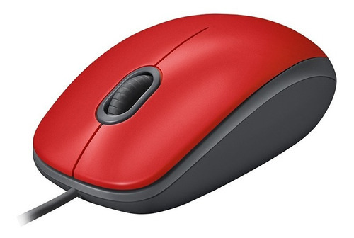 Mouse Logitech M110 Silent Optico Usb Red (910-006755)