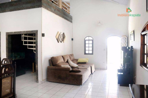 Chácara Com 4 Dormitórios À Venda, 1000 M² Por R$ 700.000,00 - Residencial Alvorada - Araçoiaba Da Serra/sp - Ch0085