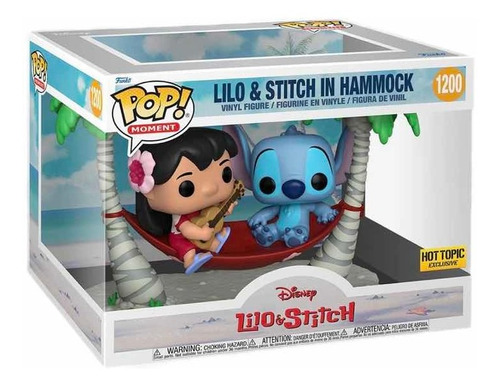 Funko Pop Disney Lilo Y Stitch In Hammock 1200