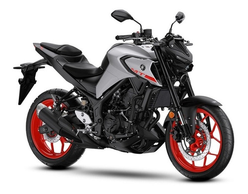 Imagen 2 de 3 de Yamaha Mt 03 Gris 0km Entrega Inmediata Y El Mejor Precio!