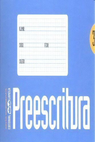 Preescritura Magenta 3(10)lamela, De Aa.vv.., Vol. 1. Editorial Lamela,editorial, Tapa Blanda En Español
