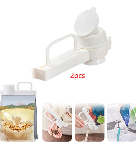Pinza Para Bolsas, Reutilizable, Para Conservar La Frescura,