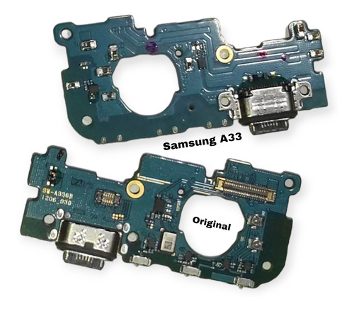 Flex Placa Carga Micrófono Original Para Samsung A33