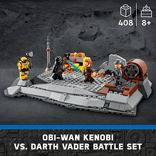Edificio Lego Star Wars Obiwan Kenobi Contra Darth Vader 753