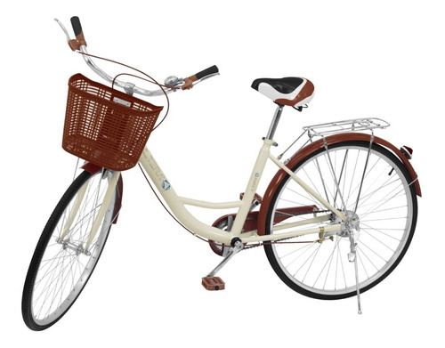 Bicicleta Diseño Vintage Altera Para Dama Retro Rodada 26
