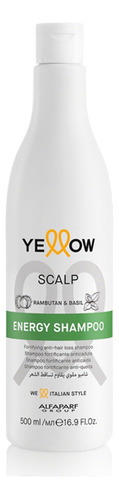  Shampoo Para Queda De Cabelo Yellow Scalp Energy 500ml
