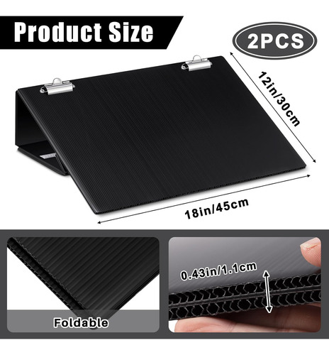 18 X 12 Tablero Inclinado Plegable Escribir Niños Tab...