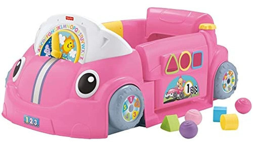 Fisher-price Laugh & Learn Gatear Alrededor Del Coche, Rosa,