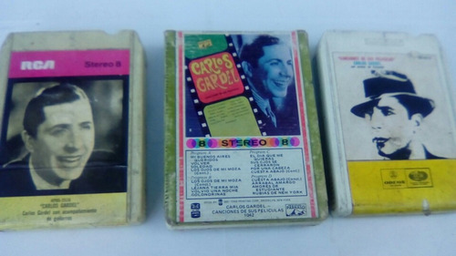 Antiguos Cassette Música Auto Carlos Gardel De Colección