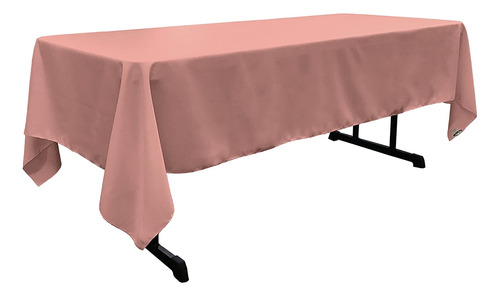 Mantel Rectangular De 60 In X 108 In Color Rosa