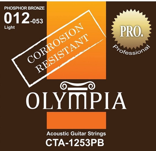 Encordado Guit Acúst Olympia Cta1253pb 012-053