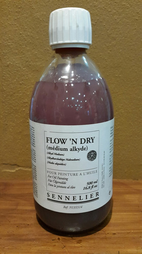 Flow´n Dry Sennelier 500ml Liquin Médium Alquidico