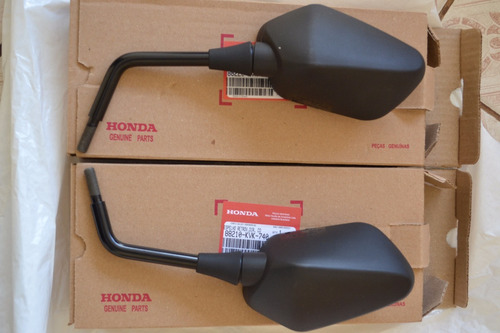 Espelho Retrovisor Cb300 2013 2015 Original Honda - O Par