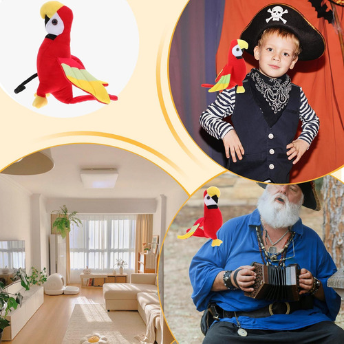 Loro Relleno Pájaro De Peluche Loro De Peluche Para Apoyo De